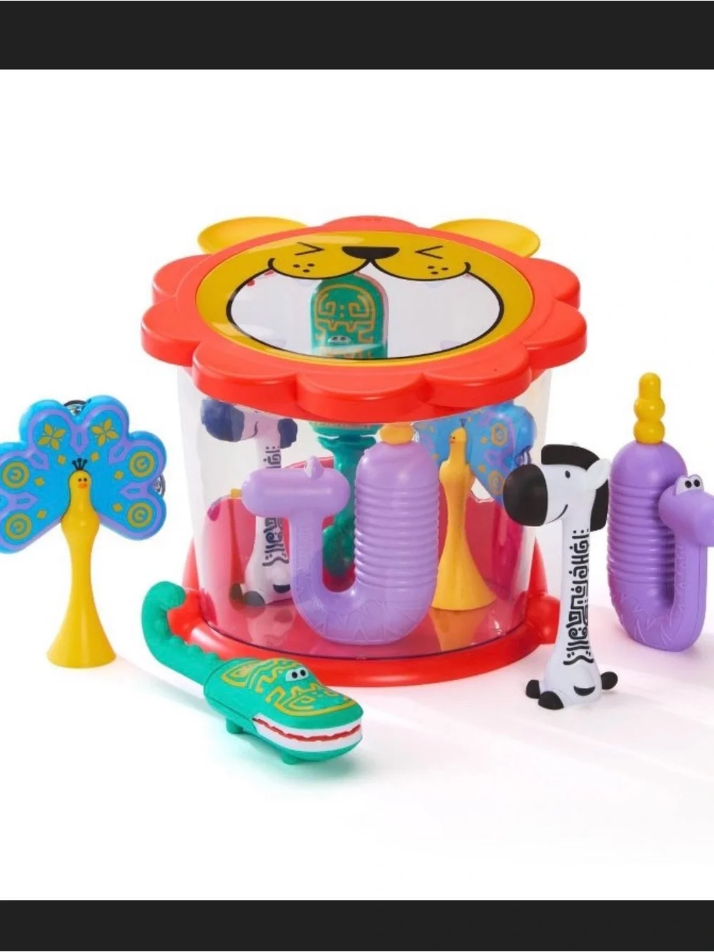 FAO schwarz Kids Lion Activity Drum Toy